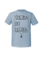 Męska koszulka  z nadrukiem – ŚCIEŻKA DO LESZKA - obrazek 3
