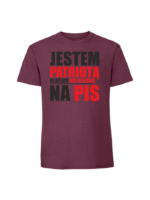 Męska koszulka  z nadrukiem – JESTEM PATRIOTĄ - obrazek 4