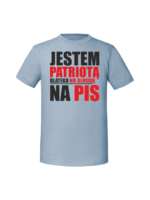 Męska koszulka  z nadrukiem – JESTEM PATRIOTĄ - obrazek 2