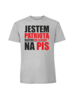 Męska koszulka  z nadrukiem – JESTEM PATRIOTĄ - obrazek 3