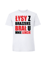 Męska koszulka  z nadrukiem – łysy v1 - obrazek 6