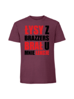 Męska koszulka  z nadrukiem – łysy v1 - obrazek 2