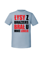 Męska koszulka  z nadrukiem – łysy v1 - obrazek 5