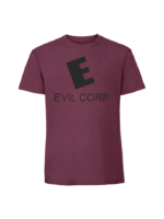 Męska koszulka  z nadrukiem – EVIL CORP - obrazek 2