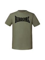 Męska koszulka  z nadrukiem – hardcore