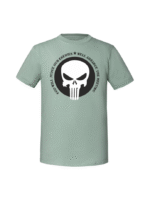Męska koszulka  z nadrukiem – PUNISHER GOD - obrazek 3