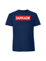 Męska koszulka  z nadrukiem – SARKAZM - obrazek 8