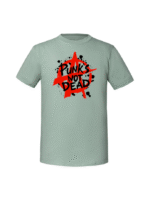 Męska koszulka  z nadrukiem – punks not dead v2 - obrazek 4
