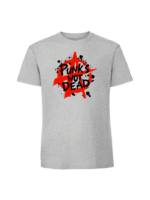 Męska koszulka  z nadrukiem – punks not dead v2 - obrazek 6