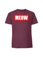 Męska koszulka  z nadrukiem – MEOW - obrazek 4