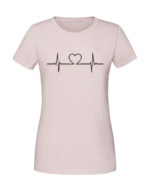 Damska koszulka  z nadrukiem – Pielęgniarka Linia Życia