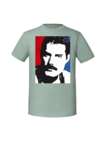 Męska koszulka  z nadrukiem – freddie mercury QUEEN - obrazek 3