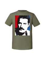 Męska koszulka  z nadrukiem – freddie mercury QUEEN - obrazek 8