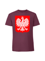 Męska koszulka  z nadrukiem – GodłoV2 - obrazek 3