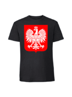 Męska koszulka  z nadrukiem – GodłoV2