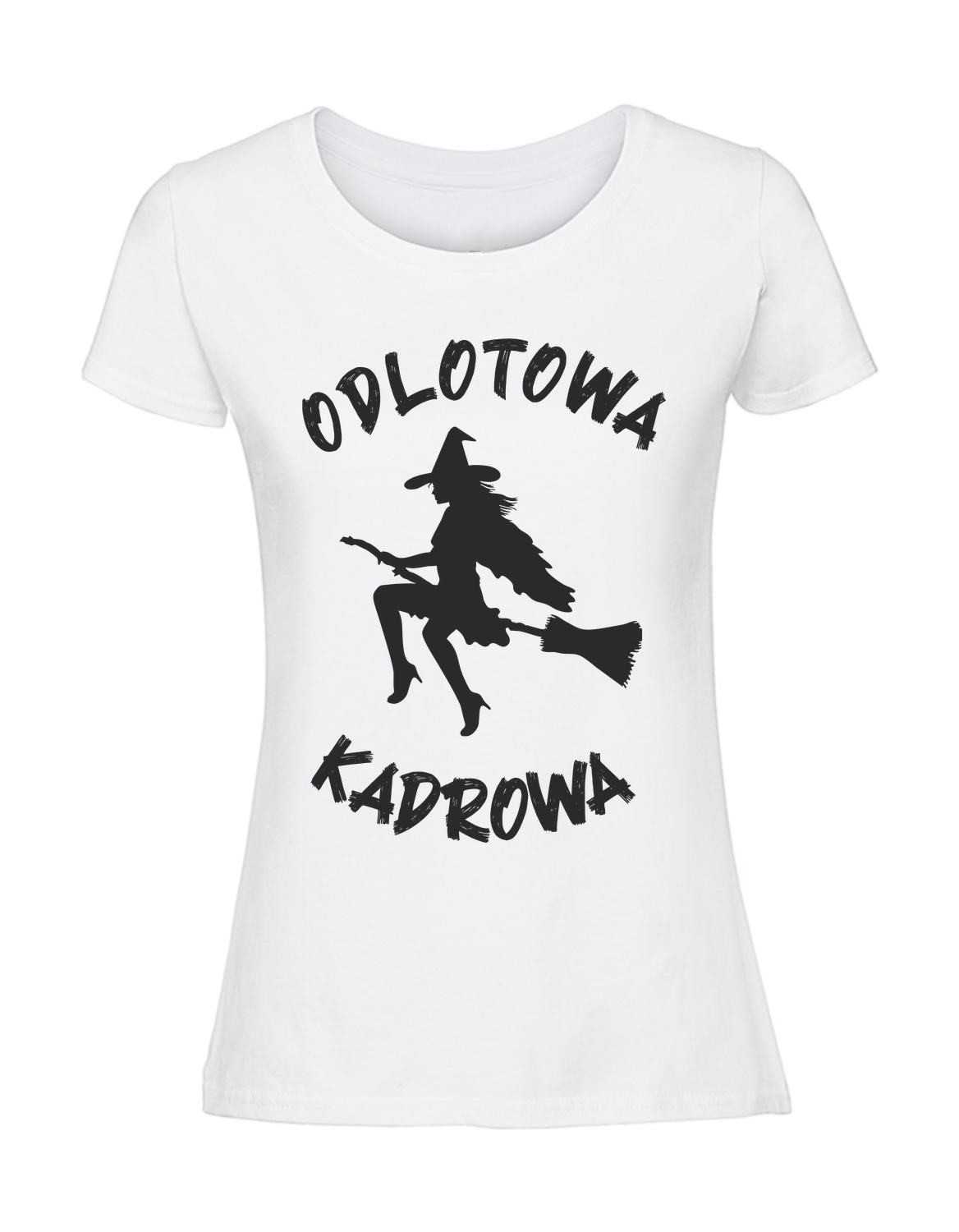 PC00006_biala.png Damska koszulka z nadrukiem – odlotowa KADROWA - obrazek 1