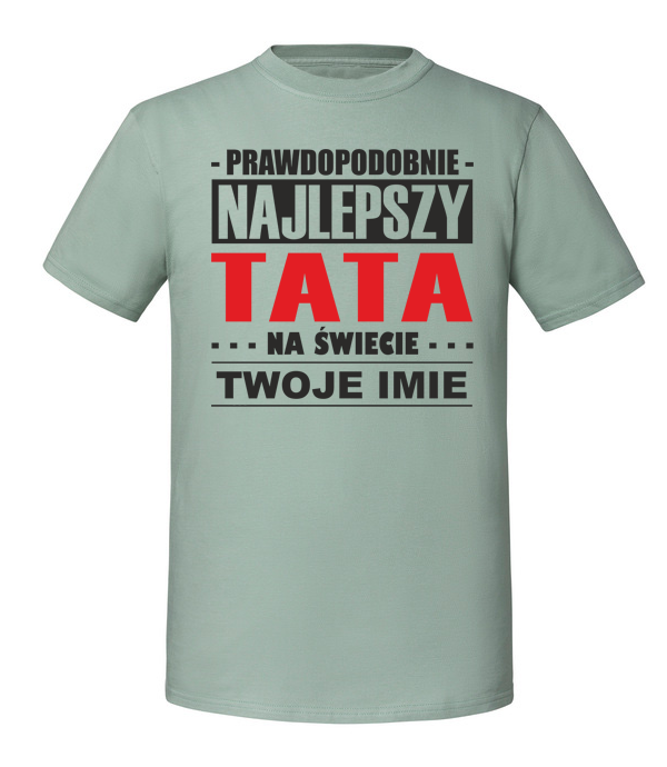 PERM0004_mietowa.png Najlepszy Tata + Imię - obrazek 1