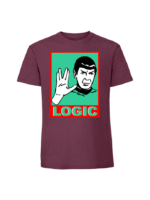 Męska koszulka  z nadrukiem – Logic Star Treek - obrazek 4