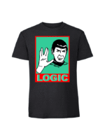 Męska koszulka  z nadrukiem – Logic Star Treek - obrazek 7