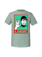 Męska koszulka  z nadrukiem – Logic Star Treek - obrazek 3