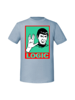 Męska koszulka  z nadrukiem – Logic Star Treek - obrazek 2