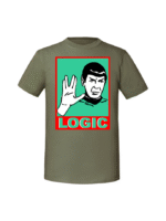 Męska koszulka  z nadrukiem – Logic Star Treek