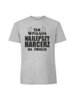 Męska koszulka  z nadrukiem – NAJLEPSZY HARCERZ - obrazek 3