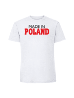 Męska koszulka  z nadrukiem – MADE IN POLAND - obrazek 3