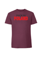 Męska koszulka  z nadrukiem – MADE IN POLAND