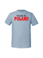Męska koszulka  z nadrukiem – MADE IN POLAND - obrazek 2