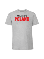 Męska koszulka  z nadrukiem – MADE IN POLAND - obrazek 6