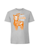 Męska koszulka  z nadrukiem – happy llamaween halloween v1 - obrazek 4