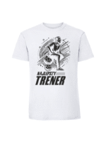 Męska koszulka  z nadrukiem – NAJLEPSZY TRENER v1 - obrazek 4