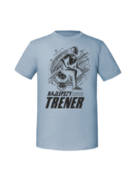 Męska koszulka  z nadrukiem – NAJLEPSZY TRENER v1 - obrazek 6