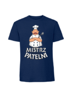 Męska koszulka  z nadrukiem – MKISTRZ PATELNI - obrazek 6
