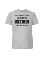 Męska koszulka  z nadrukiem – tak-wyglada...-inżynier