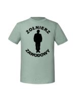 Męska koszulka  z nadrukiem – ŻOŁNIERZ ZAWODOWY - obrazek 5