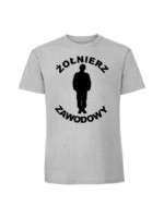 Męska koszulka  z nadrukiem – ŻOŁNIERZ ZAWODOWY - obrazek 2