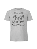 Męska koszulka  z nadrukiem – zaufaj mi jestem księgową - obrazek 2