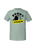 Męska koszulka  z nadrukiem – Dumny Strażak - obrazek 3