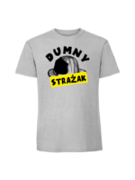 Męska koszulka  z nadrukiem – Dumny Strażak - obrazek 2