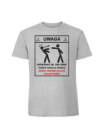 Męska koszulka  z nadrukiem – MÓWIENIE MI JAK MAM ROBIĆ SWOJĄ PRACĘ - obrazek 5