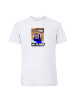 Męska koszulka  z nadrukiem – Nikt nie będzie z tego strzelał nosacz - obrazek 2