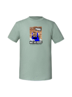 Męska koszulka  z nadrukiem – Nikt nie będzie z tego strzelał nosacz - obrazek 5