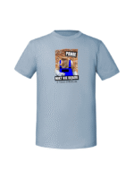 Męska koszulka  z nadrukiem – Nikt nie będzie z tego strzelał nosacz