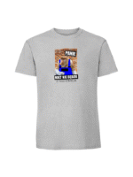 Męska koszulka  z nadrukiem – Nikt nie będzie z tego strzelał nosacz - obrazek 6