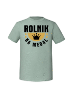 Męska koszulka  z nadrukiem – Rolnik na medal - obrazek 5