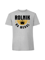 Męska koszulka  z nadrukiem – Rolnik na medal - obrazek 4