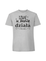 Męska koszulka  z nadrukiem – dziwne u mnie działa - obrazek 5