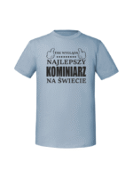 Męska koszulka  z nadrukiem – TAK WYGLĄDA NAJLEPSZY KOMINIARZ - obrazek 3